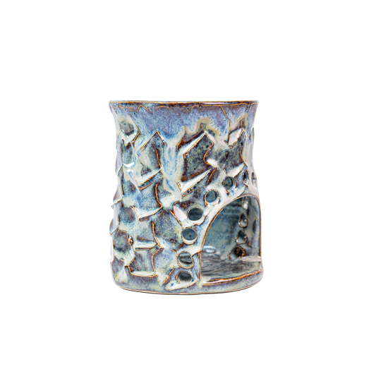Teelicht Räucherofen – blue